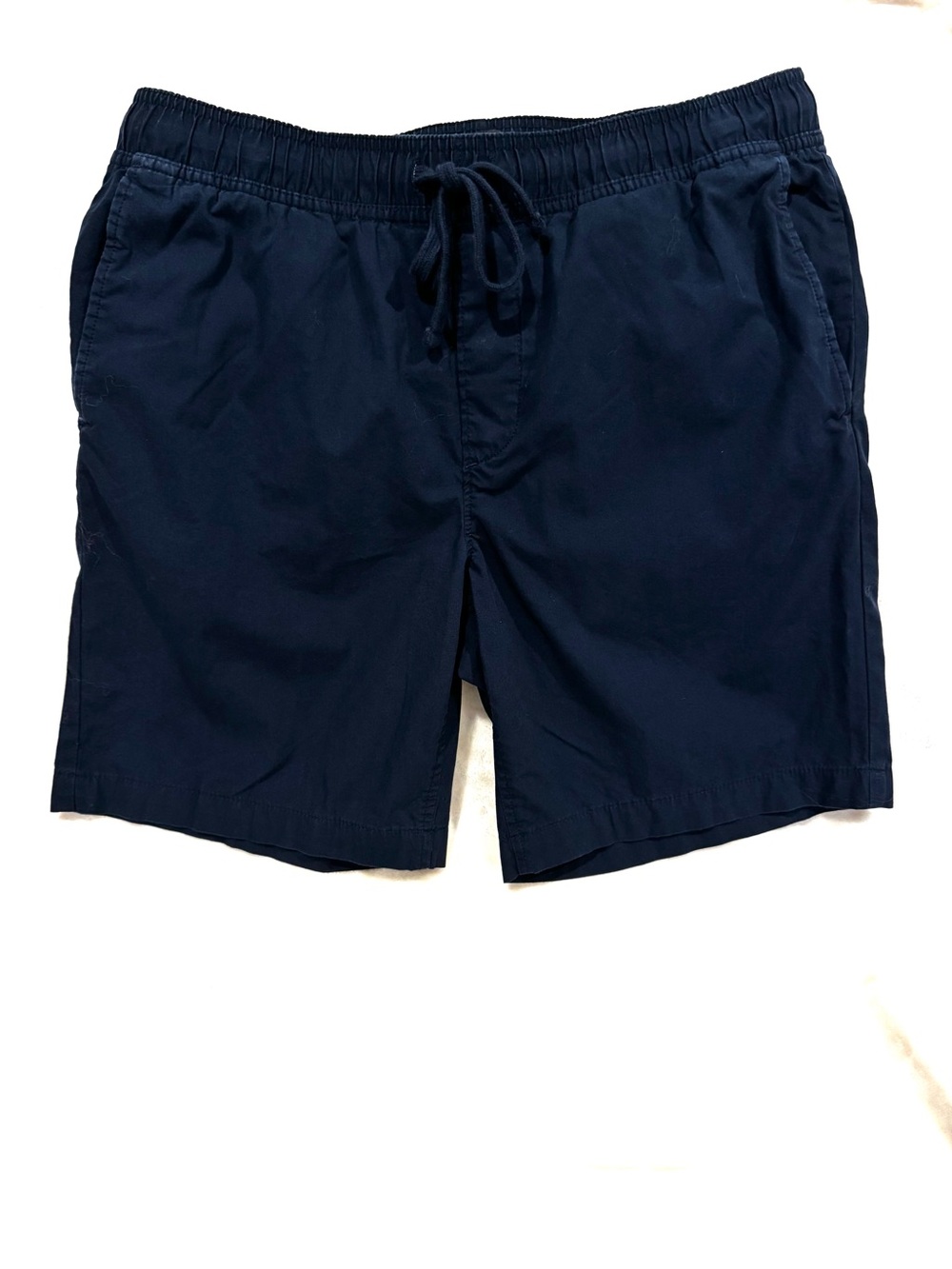 Banana Republic Navy Elastic Waist Deck Shorts